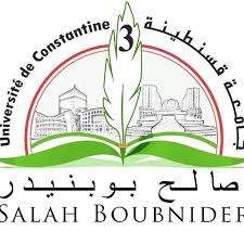 Logo Université de Constantine 3 – Salah Boubnider